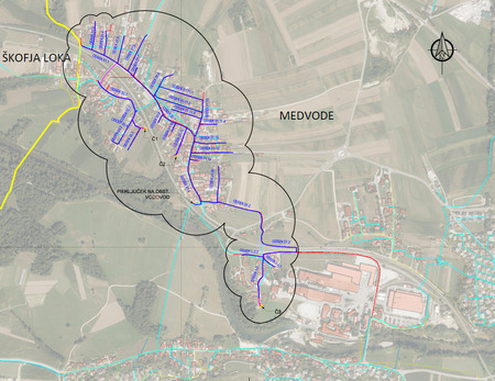 Pregledna situacija - vodovod